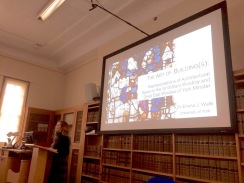 Architectural Representation in the Middle Ages conference, Oxford University